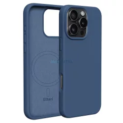   Apple iPhone 16 Pro Max Etteri Silicone Magsafe Hátlap - Kék