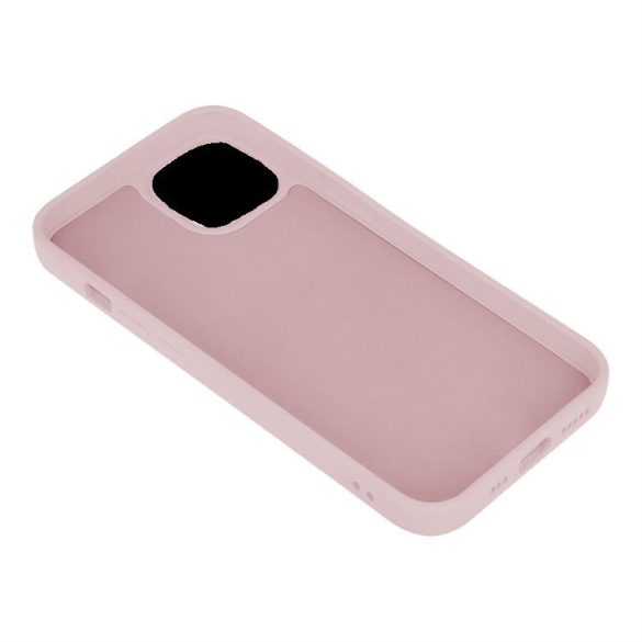 Apple iPhone 12/12 Pro Silicon Hátlap - Pink