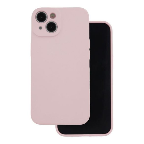 Apple iPhone 15 Silicon Hátlap - Pink