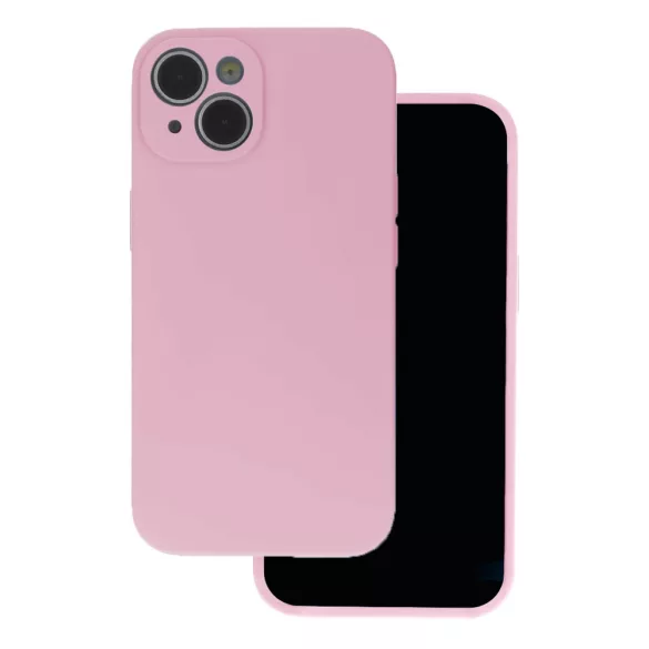 Apple iPhone 16 Silicon Hátlap - Rózsaszín