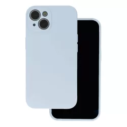 Apple iPhone 16e Silicon Hátlap - Világoskék