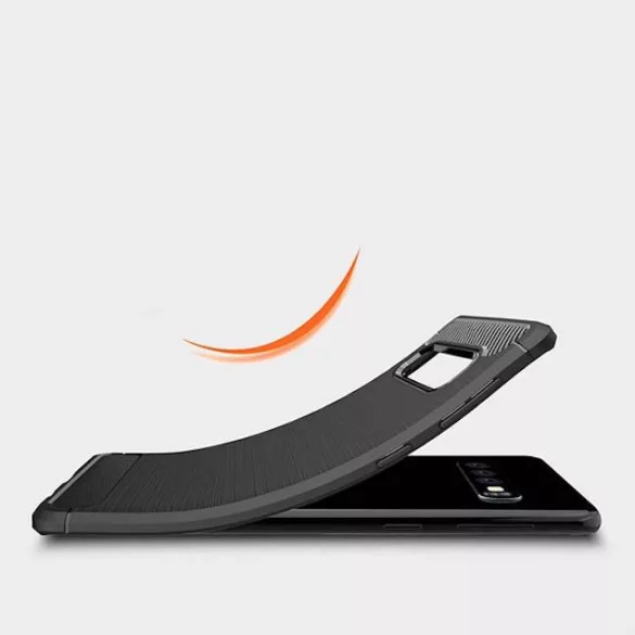 Honor 400 Simple Black TPU - Fekete