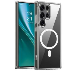   Samsung S25 Ultra Etteri Hybrid Magsafe Hátlap - Átlátszó