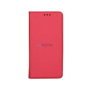 Honor 400 Pro Smart Magnet Könyvtok - Piros