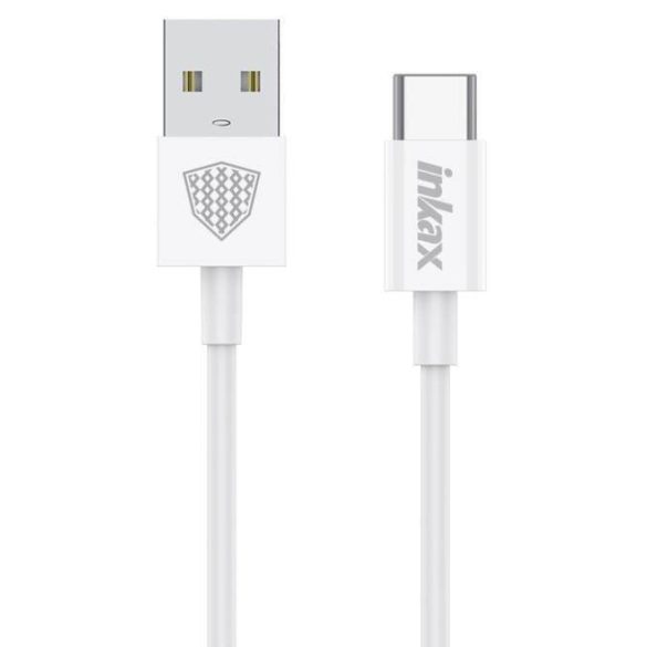 INKAX CK-61 USB Type-C 1M Adatkábel - Fehér