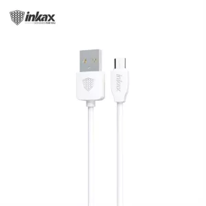 INKAX CK-65 Micro USB 2M Adatkábel - Fehér