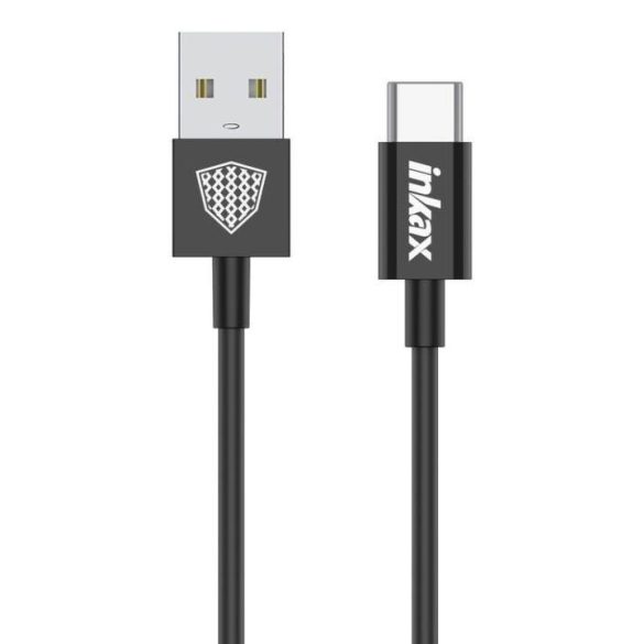 INKAX CK-61 USB Type-C 1M Adatkábel - Fekete