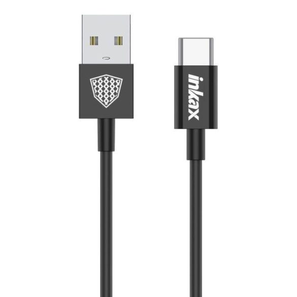 INKAX CK-61 USB Type-C 1M Adatkábel - Fekete