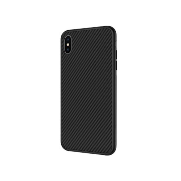 Apple iPhone X/XS Nillkin Synthetic Fiber Hátlap - Grafit