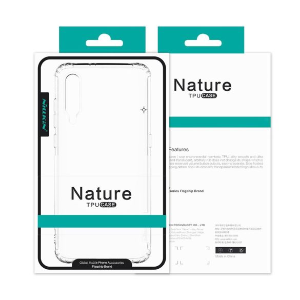 Apple iPhone 12 Pro Max Nillkin Nature TPU Hátlap - Átlátszó