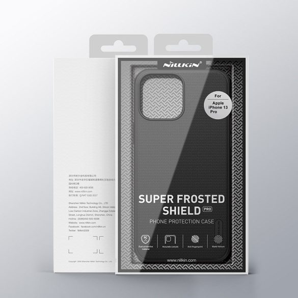 Apple iPhone 13 Pro Nillkin Super Shield Pro Hátlap - Fekete