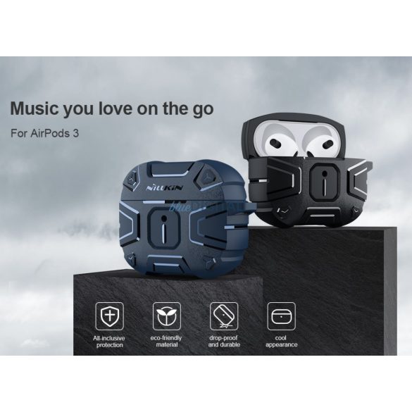 Apple Airpods 3 Nillkin Explorer Tok - Fekete