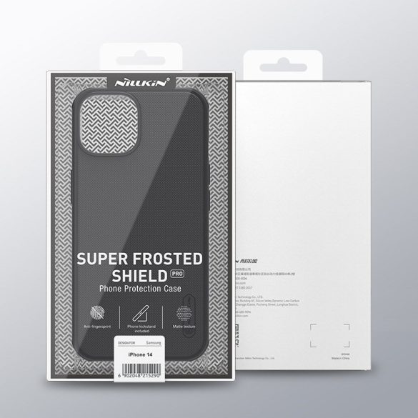 Apple iPhone 14 Nillkin Super Shield Pro Hátlap - Fekete