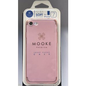Apple iPhone 7 Plus Mooke Crystal TPU - Rózsaszín