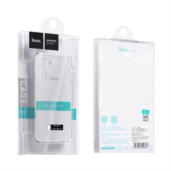 Samsung Note 10 HOCO Light Series TPU - Átlátszó