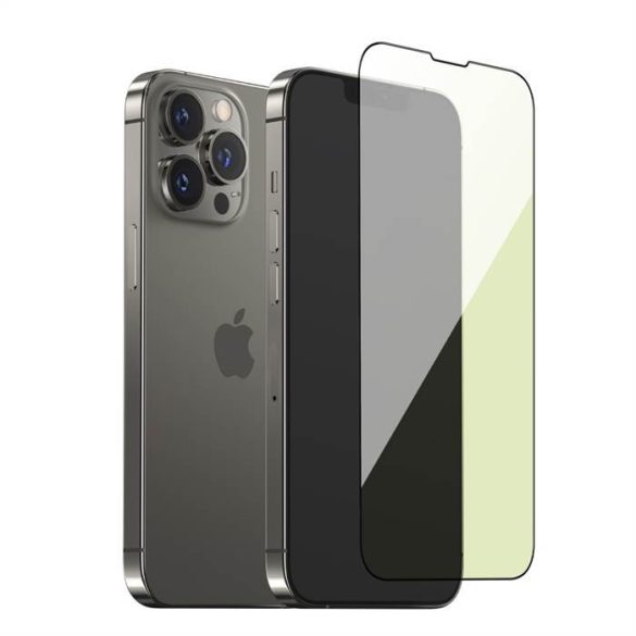 Apple iPhone 13 Mini TG Anti-Blue Light 2.5D Full Üvegfólia - Átlátszó