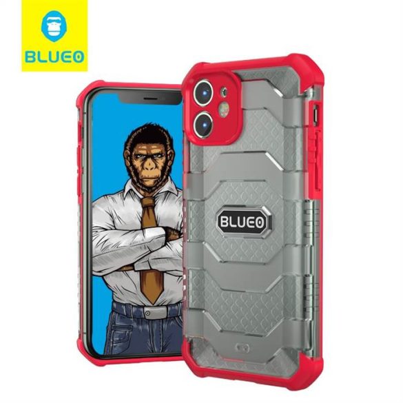 Apple iPhone 11 Pro Blueo Military Hátlap - Piros