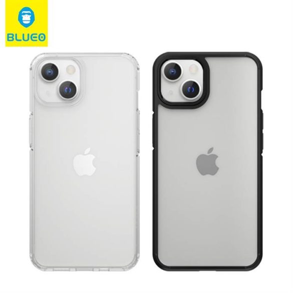 Apple iPhone 12 Pro Max Blueo Crystal Drop Resistance Hátlap - Fekete