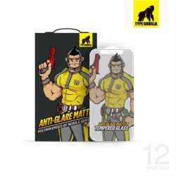   Apple iPhone 12/12 Pro TG Anti-Glare 2.5D Silk Full Üvegfólia - Átlátszó