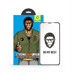   Huawei Y5P 2020/Honor 9S Blueo High Definion 2.5D Full Üvegfólia - Fekete