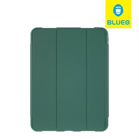 Apple iPad 12.9'' Blueo Military Könyvtok - Sötétzöld