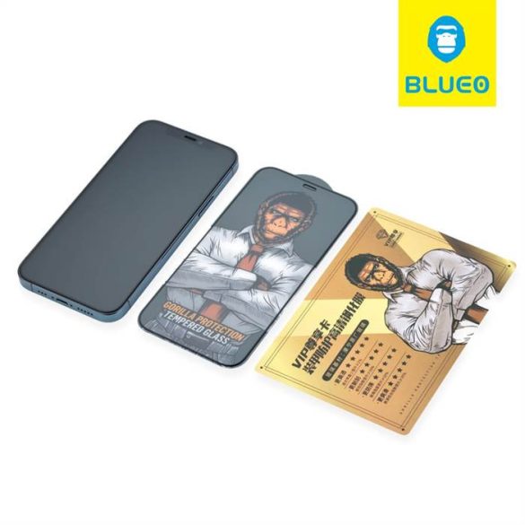 Apple iPhone 12 Mini Blueo ESD VIP USA Gorilla Üvegfólia + Hátlapi Fólia - Átlátszó