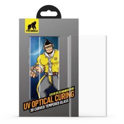   Xiaomi  Mi 11 TG 3D UV Ragasztós Üvegfólia + UV Lámpa- Átlátszó