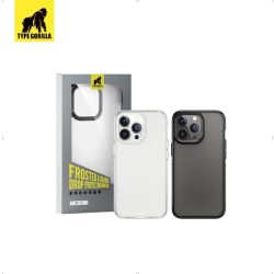   Apple iPhone 12 Pro Max TG Frosted Anti-Drop Hátlap - Fekete tok