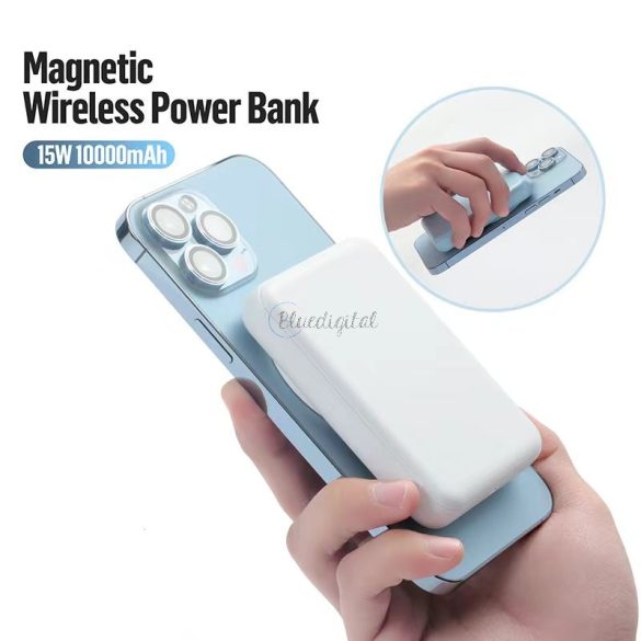 Blueo P010 10000 mAh Magsafe Powerbank - Fekete