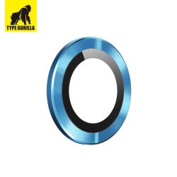   Apple iPhone 14/14 Plus TG Armor Pro 3D Kamera Védő Üvegfólia - Világoskék