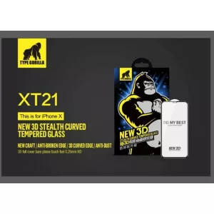 Samsung A54 TG Phone Case Hátlap - Fekete