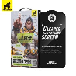   Apple iPhone 15 Pro Max TG Anti-Reflective 2.5D Üvegfólia - Fekete