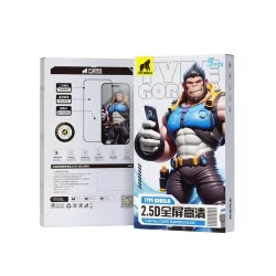   Samsung A22 4G/A31/A32 4G TG ESD Anti-Static 5 Darabos 2.5D Full Üvegfólia - Fekete