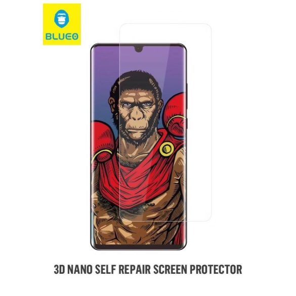 Huawei Mate 30 Pro Blueo 3D Nano Self Repair TPU Fólia - Átlátszó