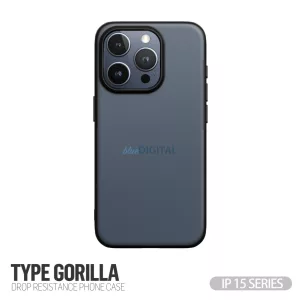 Apple iPhone 17 Air TG Anti-Drop Hátlap - Fekete