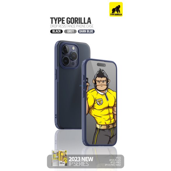 Apple iPhone 17 TG Anti-Drop Hátlap - Fekete