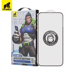   Apple iPhone 16 Pro/17/17 Pro TG ESD Anti-Static 2.5D Full Üvegfólia - Fekete