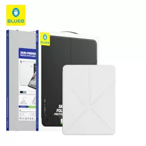 Apple iPad Air 11'' (2020-25) / Ipad Pro 11" (2020-22) Blueo Könyvtok - Fehér
