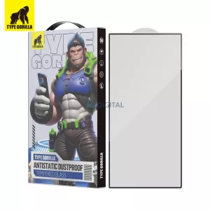 Samsung S26 Plus TG ESD Anti-Static 2.5D Full Üvegfólia - Fekete