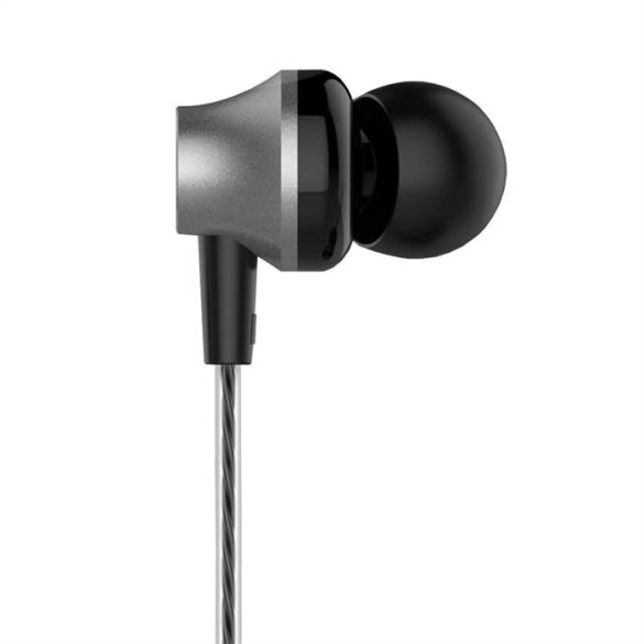 Devia C07 Metal In-Ear Headset - Fekete