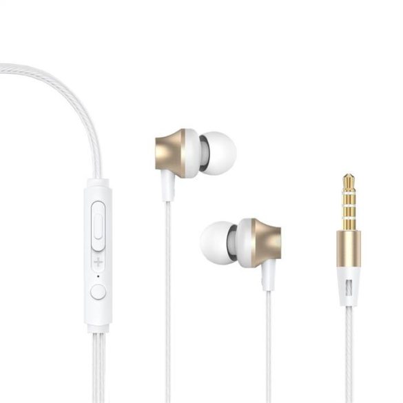 Devia C07 Metal In-Ear Headset - Fehér