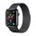 Apple iWatch Devia Elegant Milanese 42/44mm óraszíj - Fekete