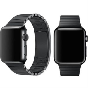 Apple iWatch Devia Elegant Link Bracelet 38/40mm óraszíj - Fekete