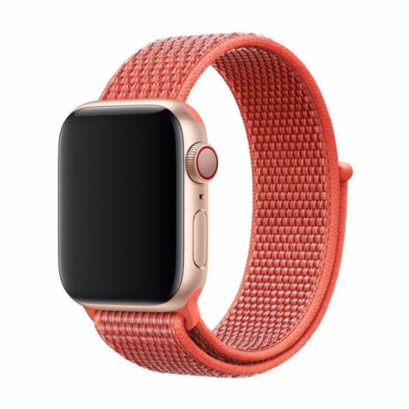 Apple iWatch Devia Delux Sport 3 38/40mm óraszíj - Narancssárga