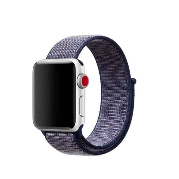 Apple iWatch Devia Delux Sport 3 38/40/41mm Óraszíj - Sötétkék