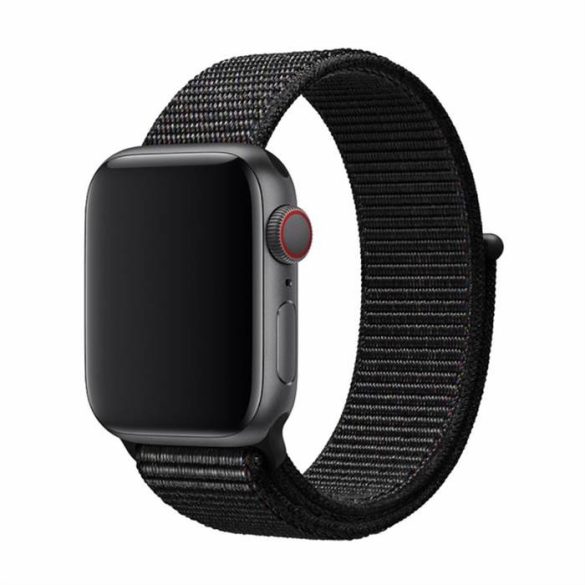 Apple iWatch Devia Delux Sport 3 42/44mm óraszíj - Fekete