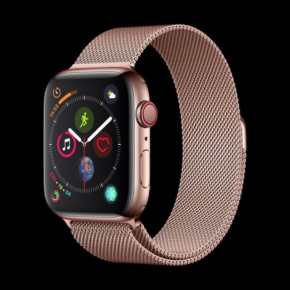 Apple iWatch Devia Elegant Milanese 38/40mm óraszíj - Rose Gold