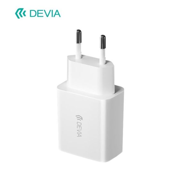 Devia RLC-526 Smart 2.4A 2xUSB Hálózati Töltőfej - Fehér