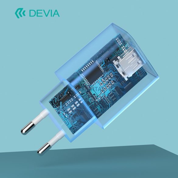 Devia RLC-526 Smart 2.4A 2xUSB Hálózati Töltőfej - Fehér