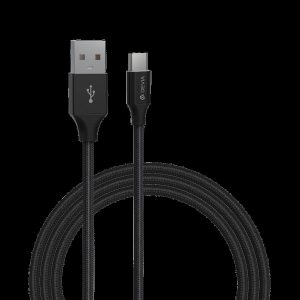 DEVIA EC303 Gracious 2.4A USB Type-C 1M Adatkábel - Fekete